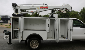2015 Ford F550 Mechanics Truck, 102k Miles, Diesel, Summit 6620 Crane, 11′ TMAX Service Body full
