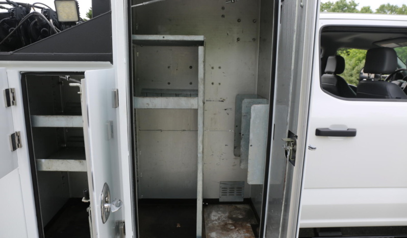 2024 Ford F550 Service Truck, 7k Miles, 4×4, Diesel, Lube Skid, Stellar 7621 Crane, TMAX Mechanics Body full
