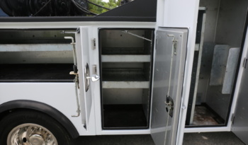 2024 Ford F550 Service Truck, 7k Miles, 4×4, Diesel, Lube Skid, Stellar 7621 Crane, TMAX Mechanics Body full