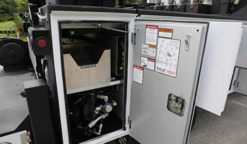 2024 Ford F550 Service Truck, 7k Miles, 4×4, Diesel, Lube Skid, Stellar 7621 Crane, TMAX Mechanics Body full