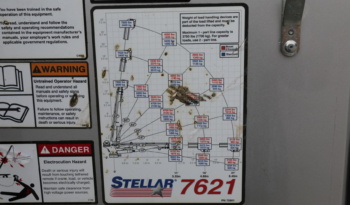 2024 Ford F550 Service Truck, 7k Miles, 4×4, Diesel, Lube Skid, Stellar 7621 Crane, TMAX Mechanics Body full