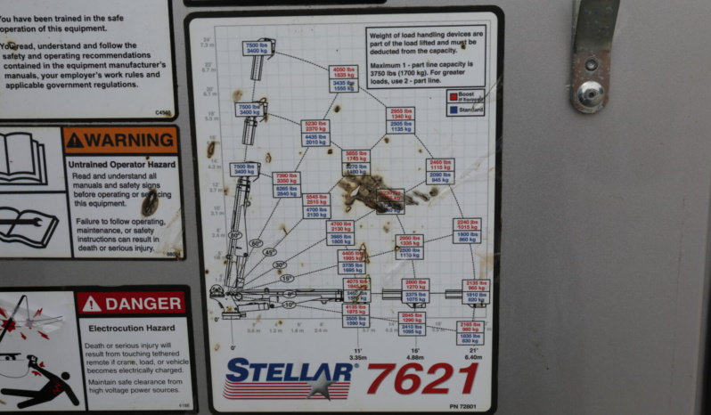 2024 Ford F550 Service Truck, 7k Miles, 4×4, Diesel, Lube Skid, Stellar 7621 Crane, TMAX Mechanics Body full
