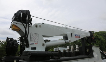 2024 Ford F550 Service Truck, 7k Miles, 4×4, Diesel, Lube Skid, Stellar 7621 Crane, TMAX Mechanics Body full