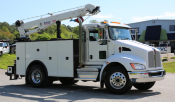 2022 Kenworth T270 Mechanics Truck, Under CDL, 131k Miles, Air Ride, Stellar 12630 Crane, Southern 1 Owner Truck full