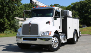 2022 Kenworth T270 Mechanics Truck, Under CDL, 131k Miles, Air Ride, Stellar 12630 Crane, Southern 1 Owner Truck full