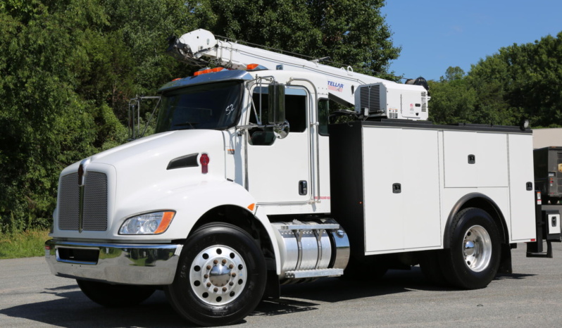 2022 Kenworth T270 Mechanics Truck, Under CDL, 131k Miles, Air Ride, Stellar 12630 Crane, Southern 1 Owner Truck full