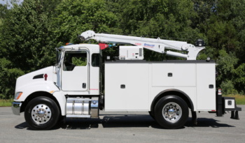 2022 Kenworth T270 Mechanics Truck, Under CDL, 131k Miles, Air Ride, Stellar 12630 Crane, Southern 1 Owner Truck full