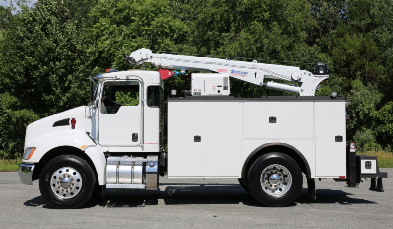 2022 Kenworth T270 Mechanics Truck, Under CDL, 131k Miles, Air Ride, Stellar 12630 Crane, Southern 1 Owner Truck full