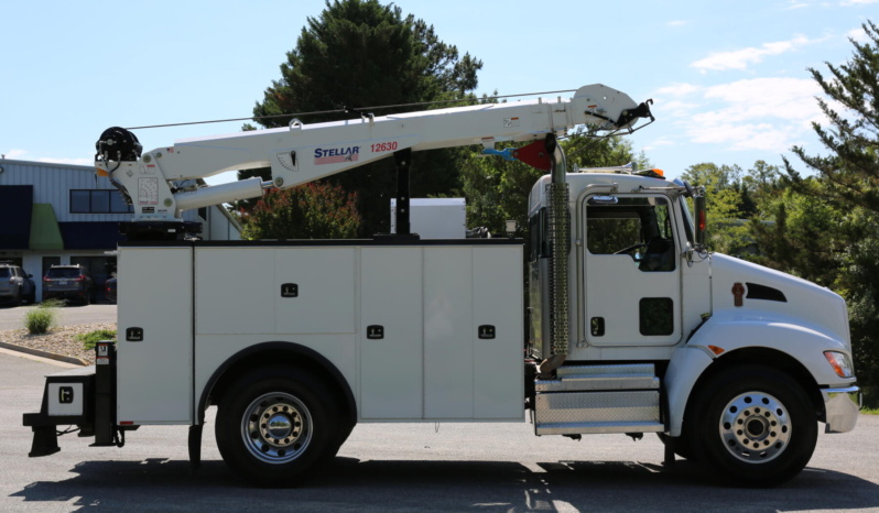 2022 Kenworth T270 Mechanics Truck, Under CDL, 131k Miles, Air Ride, Stellar 12630 Crane, Southern 1 Owner Truck full