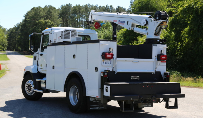 2023 Mack MD6 Service Truck, Under CDL, Cummins Diesel, 87k Miles, 3k Hours, Stellar 12630 Crane full