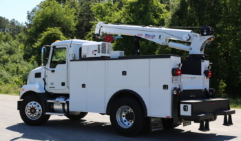 2023 Mack MD6 Service Truck, Under CDL, Cummins Diesel, 87k Miles, 3k Hours, Stellar 12630 Crane full