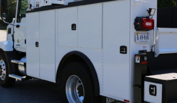 2023 Mack MD6 Service Truck, Under CDL, Cummins Diesel, 87k Miles, 3k Hours, Stellar 12630 Crane full
