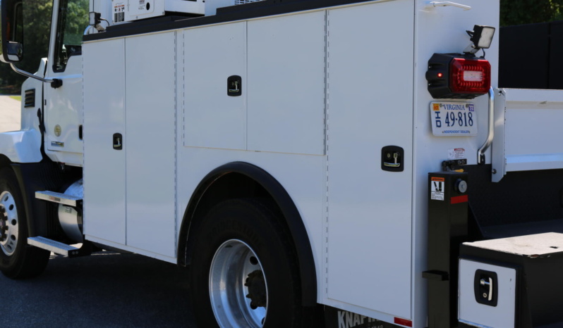 2023 Mack MD6 Service Truck, Under CDL, Cummins Diesel, 87k Miles, 3k Hours, Stellar 12630 Crane full