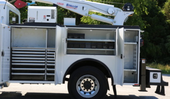2023 Mack MD6 Service Truck, Under CDL, Cummins Diesel, 87k Miles, 3k Hours, Stellar 12630 Crane full