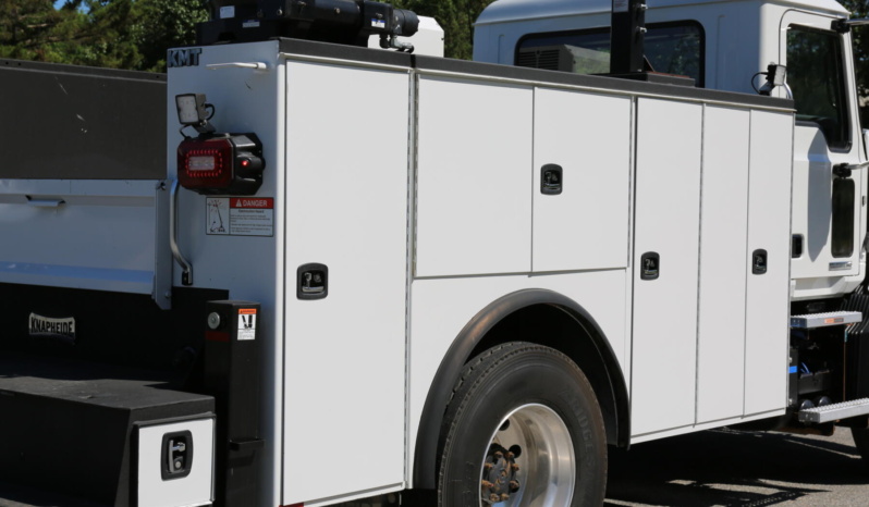 2023 Mack MD6 Service Truck, Under CDL, Cummins Diesel, 87k Miles, 3k Hours, Stellar 12630 Crane full