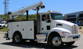 2021 Kenworth T270 Mechanics Truck, Under CDL, Air Ride, PX7 Diesel, 108k Mi/3700 Hrs, Stellar 12630 Crane full
