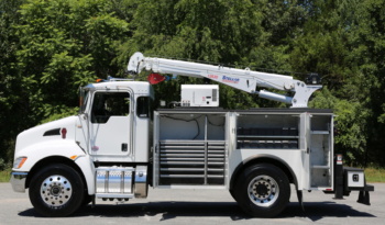 2021 Kenworth T270 Mechanics Truck, Under CDL, Air Ride, PX7 Diesel, 108k Mi/3700 Hrs, Stellar 12630 Crane full