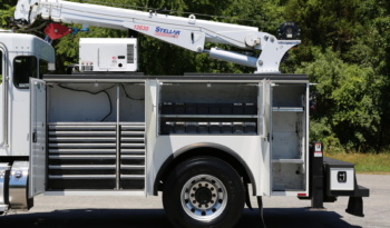 2021 Kenworth T270 Mechanics Truck, Under CDL, Air Ride, PX7 Diesel, 108k Mi/3700 Hrs, Stellar 12630 Crane full