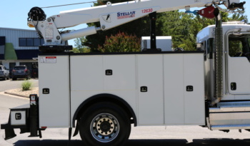 2021 Kenworth T270 Mechanics Truck, Under CDL, Air Ride, PX7 Diesel, 108k Mi/3700 Hrs, Stellar 12630 Crane full