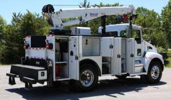 2021 Kenworth T270 Mechanics Truck, Under CDL, Air Ride, PX7 Diesel, 108k Mi/3700 Hrs, Stellar 12630 Crane full
