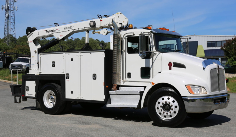 2018 Kenworth T270 Mechanics Truck, 157k Miles, 8k Hours, PX7 Diesel, Under CDL, Maintainer 10k Crane, Air Ride full