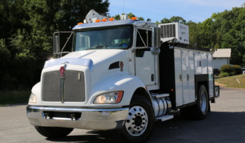 2018 Kenworth T270 Mechanics Truck, 157k Miles, 8k Hours, PX7 Diesel, Under CDL, Maintainer 10k Crane, Air Ride full