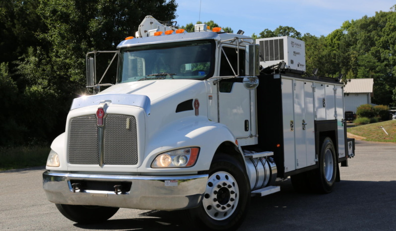 2018 Kenworth T270 Mechanics Truck, 157k Miles, 8k Hours, PX7 Diesel, Under CDL, Maintainer 10k Crane, Air Ride full