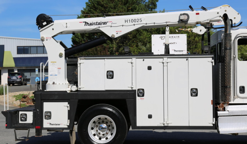 2018 Kenworth T270 Mechanics Truck, 157k Miles, 8k Hours, PX7 Diesel, Under CDL, Maintainer 10k Crane, Air Ride full