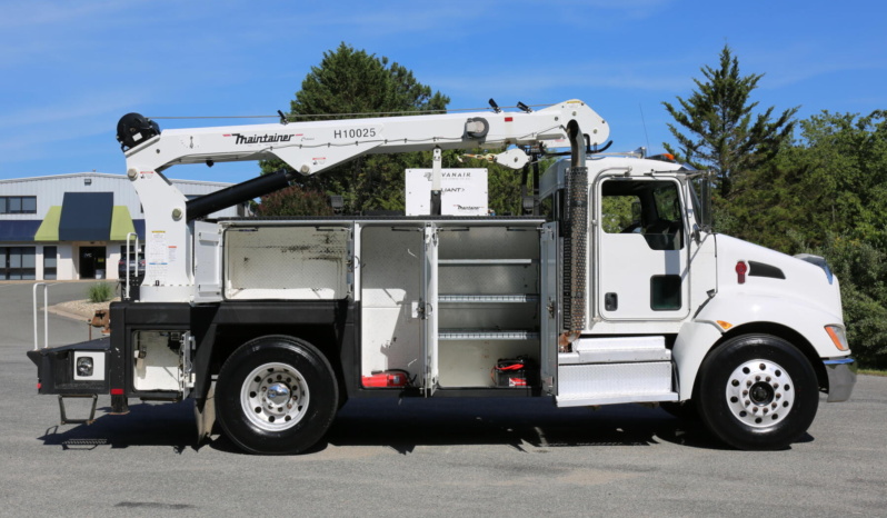 2018 Kenworth T270 Mechanics Truck, 157k Miles, 8k Hours, PX7 Diesel, Under CDL, Maintainer 10k Crane, Air Ride full