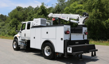2019 International MV607, Extended Cab Mechanics Truck, Cummins Diesel, 155k Miles, Stellar 12621 Crane, Under CDL full