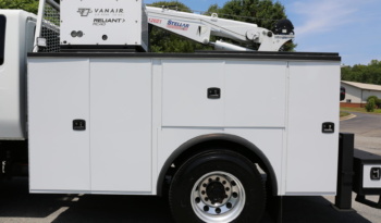 2019 International MV607, Extended Cab Mechanics Truck, Cummins Diesel, 155k Miles, Stellar 12621 Crane, Under CDL full