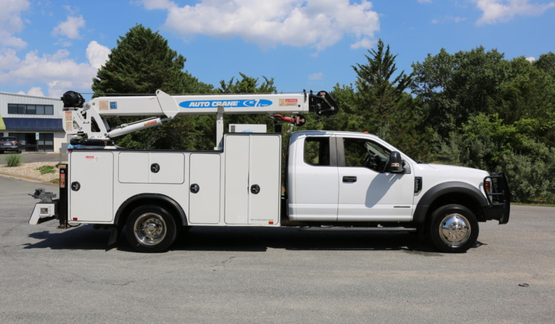 2019 Ford F550 Mechanics Truck, 121k Miles, Extended Cab, 4×4, Diesel, Autocrane HC7x full