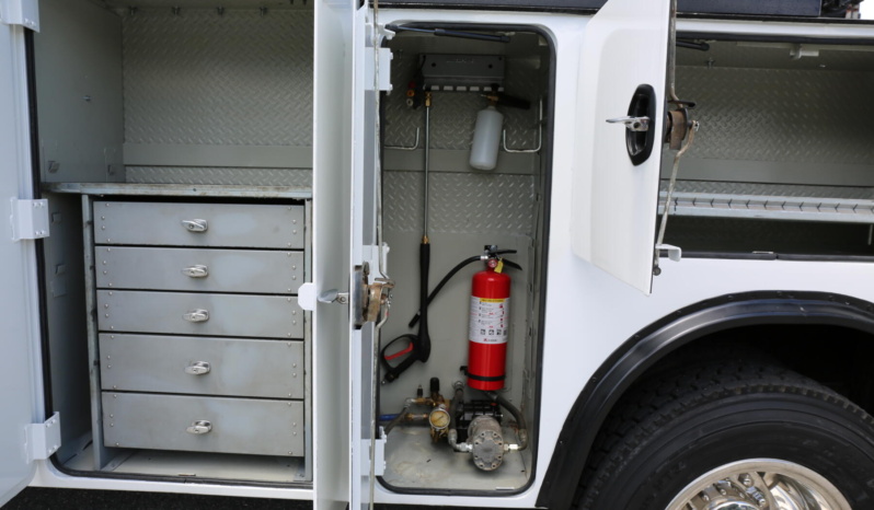 Pending Sale: 2019 Peterbilt 337 Mechanics Truck, 14′ Autocrane Service Body, HC10 Crane, PX9, Air Ride, Allison Auto, 175k Miles, Lube Skid full