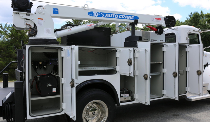 Pending Sale: 2019 Peterbilt 337 Mechanics Truck, 14′ Autocrane Service Body, HC10 Crane, PX9, Air Ride, Allison Auto, 175k Miles, Lube Skid full