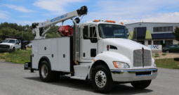 2017 Kenworth T270 Mechanics Truck, Under CDL, 130k Miles, 3700 Hours, HC10 Autocrane, EnPak