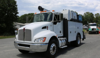 2017 Kenworth T270 Mechanics Truck, Under CDL, 130k Miles, 3700 Hours, HC10 Autocrane, EnPak full
