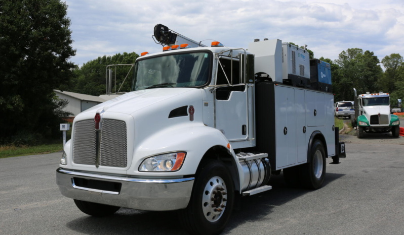 2017 Kenworth T270 Mechanics Truck, Under CDL, 130k Miles, 3700 Hours, HC10 Autocrane, EnPak full
