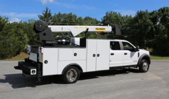 2022 Ford F-550 Mechanics Truck, Crew Cab, 4WD, Diesel, 30k Miles, Palfinger 8k 29′ Crane full