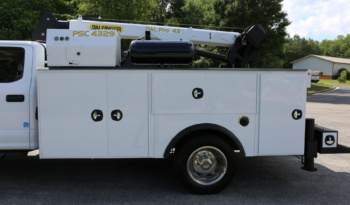 2022 Ford F-550 Mechanics Truck, Crew Cab, 4WD, Diesel, 30k Miles, Palfinger 8k 29′ Crane full