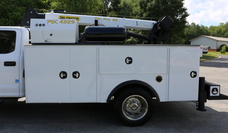 2022 Ford F-550 Mechanics Truck, Crew Cab, 4WD, Diesel, 30k Miles, Palfinger 8k 29′ Crane full