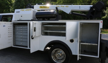 2022 Ford F-550 Mechanics Truck, Crew Cab, 4WD, Diesel, 30k Miles, Palfinger 8k 29′ Crane full