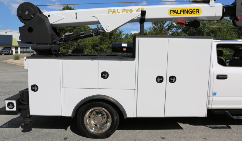 2022 Ford F-550 Mechanics Truck, Crew Cab, 4WD, Diesel, 30k Miles, Palfinger 8k 29′ Crane full