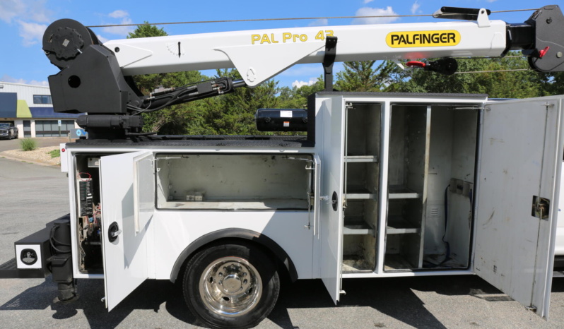 2022 Ford F-550 Mechanics Truck, Crew Cab, 4WD, Diesel, 30k Miles, Palfinger 8k 29′ Crane full