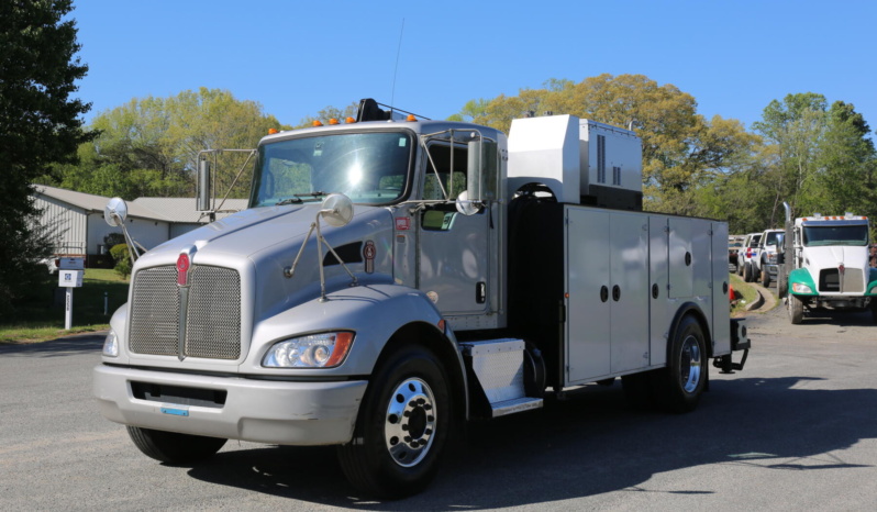 2021 Kenworth T270, Under CDL, 14′ IMT Body, 10k 30′ Crane, 151k Miles, PX7, Allison Auto full