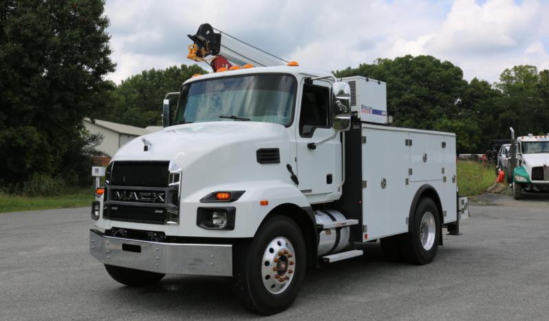 2023 Mack MD6 Mechanics Truck, Stellar TMAX Service Body, Under CDL, 12630 Crane, 42k Miles, Cummins Diesel, Allison Auto full