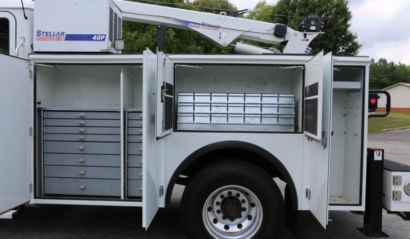 2023 Mack MD6 Mechanics Truck, Stellar TMAX Service Body, Under CDL, 12630 Crane, 42k Miles, Cummins Diesel, Allison Auto full