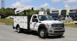 2015 Ford F550 Mechanics Truck, Stellar TMAX Service Body, 7621 Crane, Drawers, Diesel, 4×4, 205k Miles