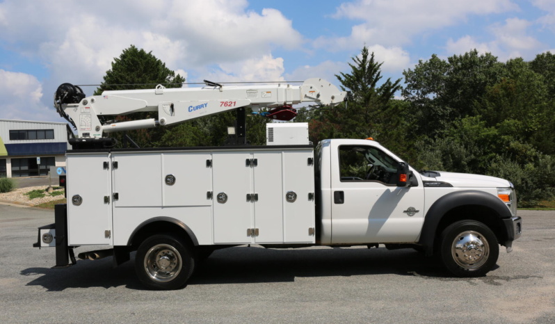 2015 Ford F550 Mechanics Truck, Stellar TMAX Service Body, 7621 Crane, Drawers, Diesel, 4×4, 205k Miles full