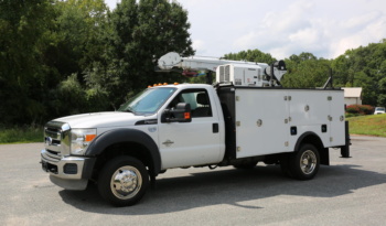 2015 Ford F550 Mechanics Truck, Stellar TMAX Service Body, 7621 Crane, Drawers, Diesel, 4×4, 205k Miles full