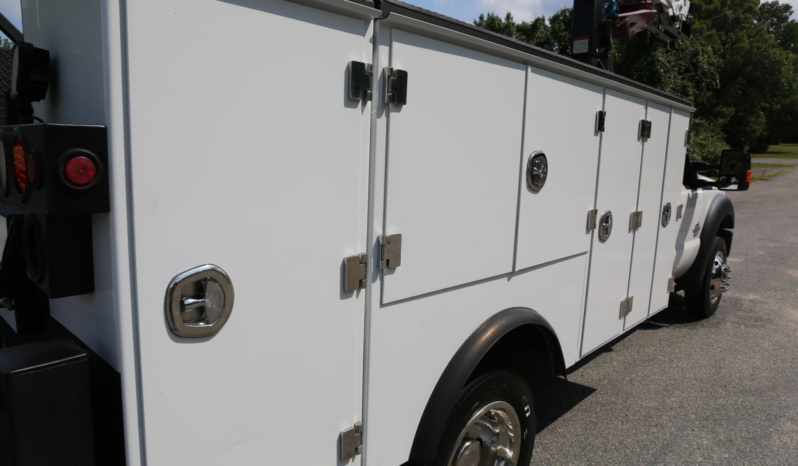 2015 Ford F550 Mechanics Truck, Stellar TMAX Service Body, 7621 Crane, Drawers, Diesel, 4×4, 205k Miles full